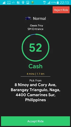 iRide Driver Screenshot 0