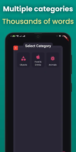 charades family and party game Screenshot 1