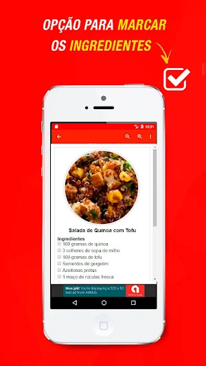 Receitas Vegetarianas Screenshot 1