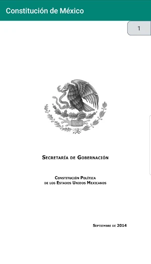 Constitución de México Screenshot 0