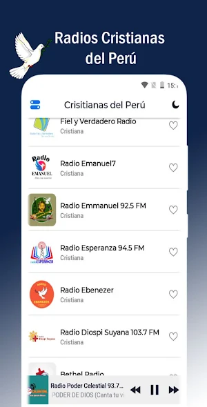 Radios Cristianas del Peru Screenshot 2