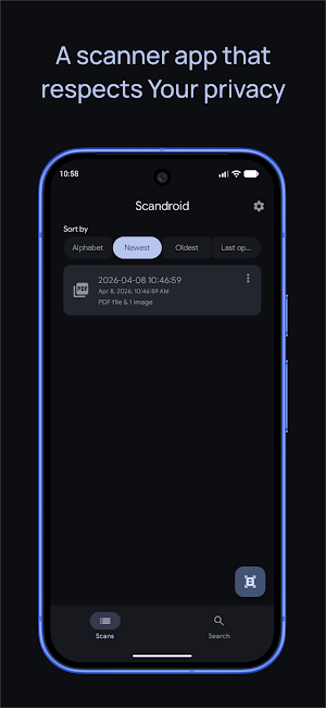 Scandroid Screenshot 0