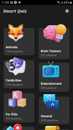 Smart Quiz: Play & Learn Screenshot 2
