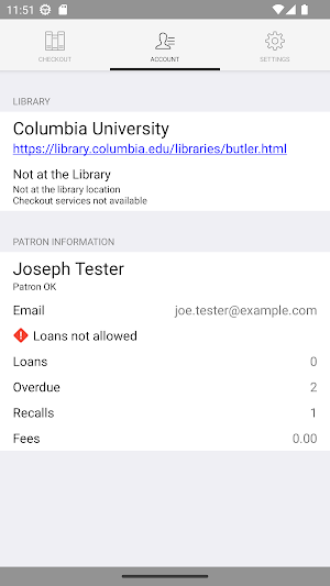 Columbia Libraries Self-Check Screenshot 3