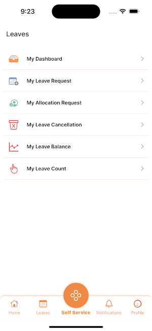 Agro Utama HRIS Screenshot 2