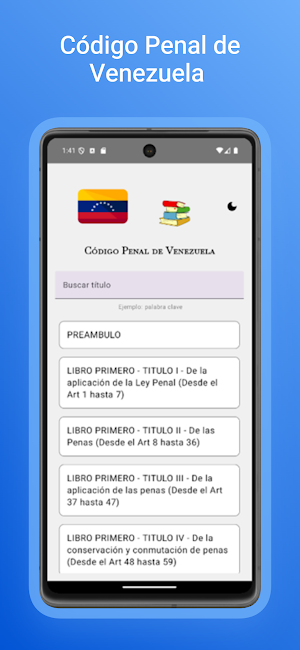Código Penal de Venezuela Screenshot 2
