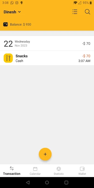 Money Management Screenshot 0