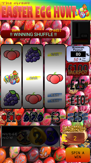 Easter Egg Hunt Fruit Machine Screenshot 2