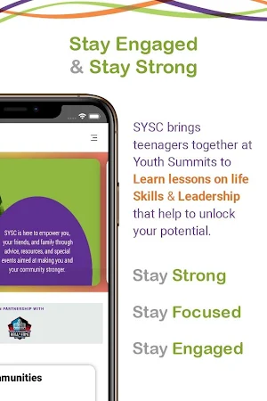 Strong Youth Strong Community Screenshot 1