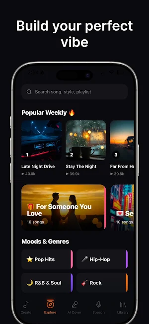 AI Song Generator: easyMusic Screenshot 1