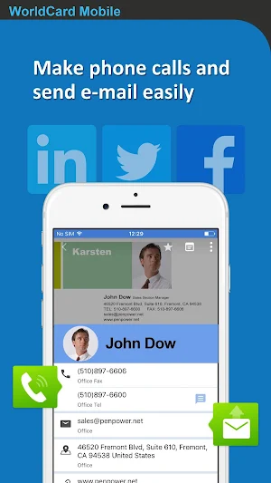 WorldCard Mobile Screenshot 2