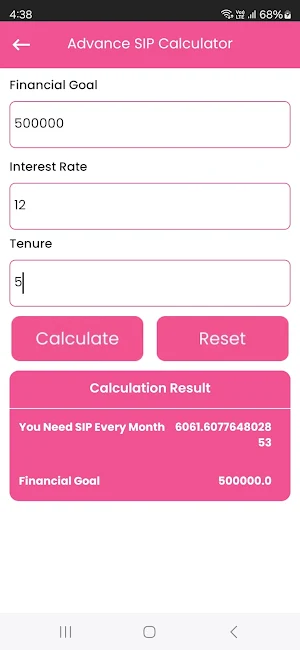 LoanPrime: EMI Loan Calculator Screenshot 2