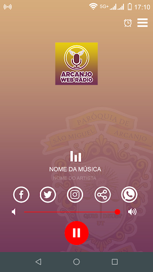 Arcanjo Web Rádio SM Screenshot 0