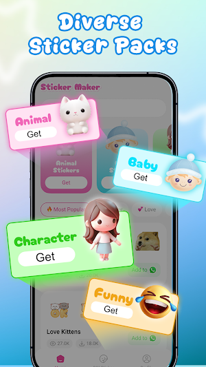 Sticker Maker & Funny Emoji Screenshot 1