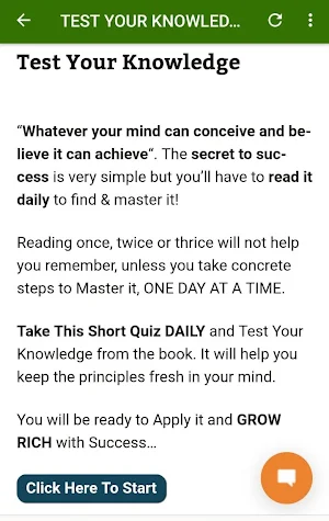 AlMufaddal - Think And Grow Rich Book App Screenshot 3