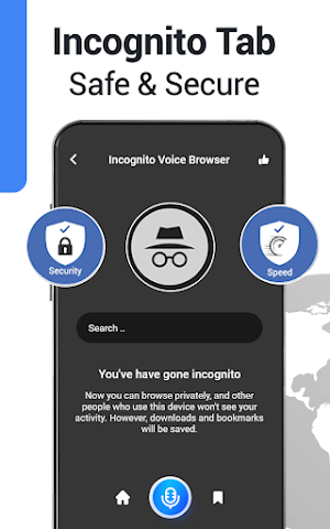 Fast Voice Browser & Web Voice Search Screenshot 3