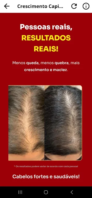Desafio de Crescimento Capilar Screenshot 1