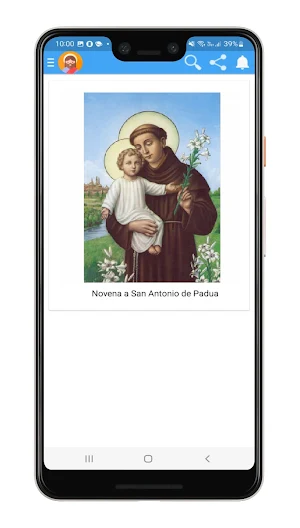 Novena a San Antonio de Padua Screenshot 1