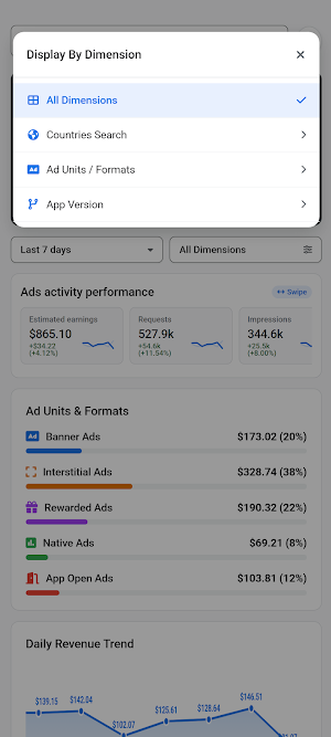 Analytics for AdMob Screenshot 1