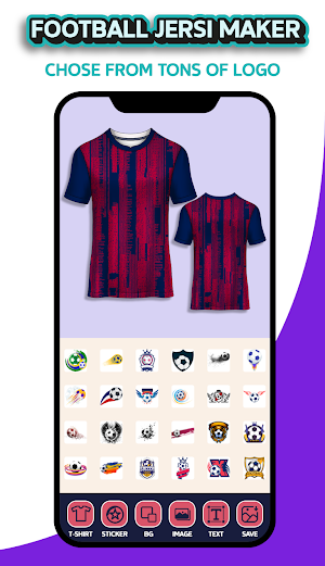 Football jersey maker-Designer Screenshot 3
