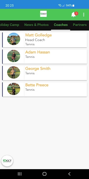 Cross Court Tennis Screenshot 3