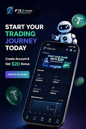 FrxTrade: Trade & Earn Screenshot 0