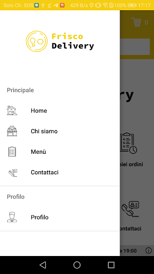Frisco Delivery Screenshot 2