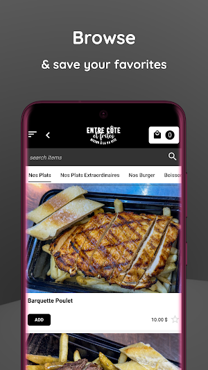 Entrecote et Frites Screenshot 1