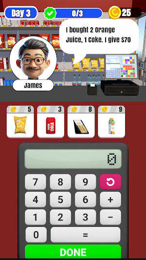 Excuse Me! - Cashier Challenge Screenshot 3