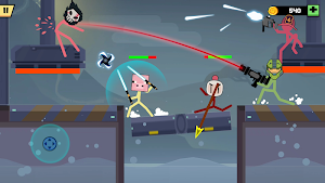 Stickman Fight Battle - Shadow Warriors Screenshot 0