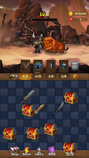 Idle Dungeon Hero Tycoon RPG Screenshot 0