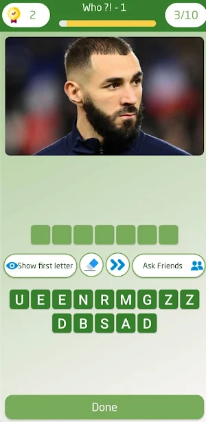 Football Words Quiz Screenshot 2