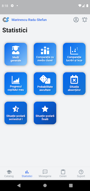 Catalog Scolar Screenshot 2
