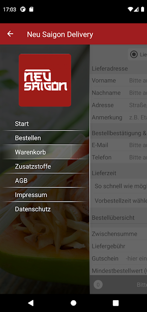 Neu Saigon Delivery Screenshot 0