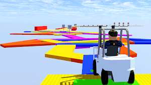Obby Online Unreal Forklift Screenshot 1
