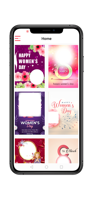 women's day photo frame 2023 Screenshot 0