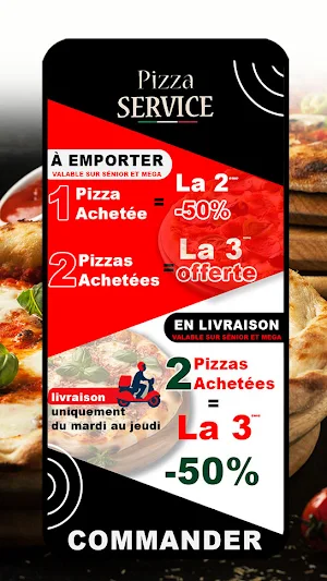 pizza service COURVILLE Screenshot 0