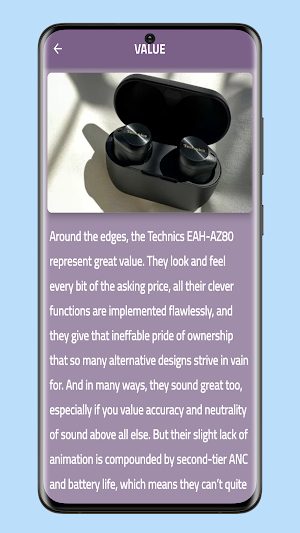 Technics EAH-AZ80 Guide Screenshot 1