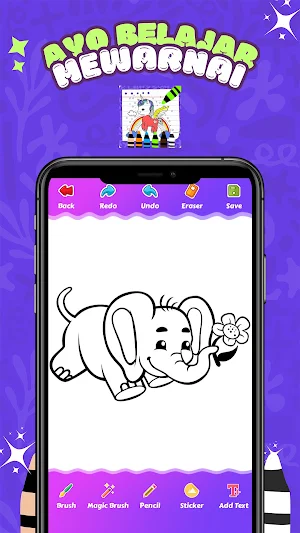 Coloring Game - Ayo Mewarnai Screenshot 3