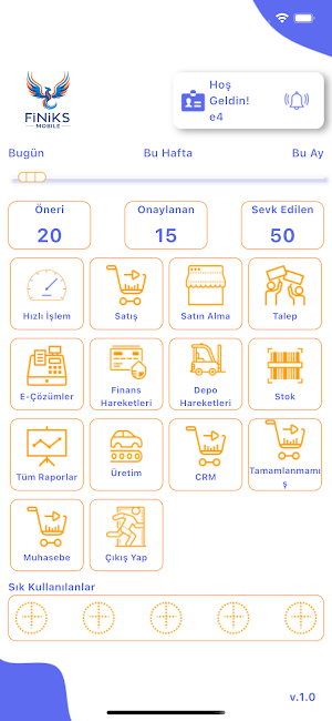 Finiks Mobile Screenshot 1