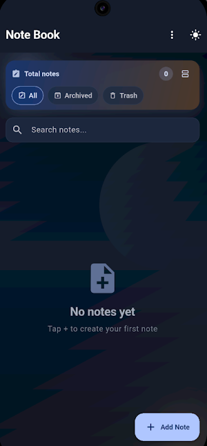 My Note Screenshot 1