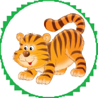 Tigers in cage