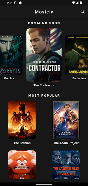 Moviely - Search for movies Screenshot 0