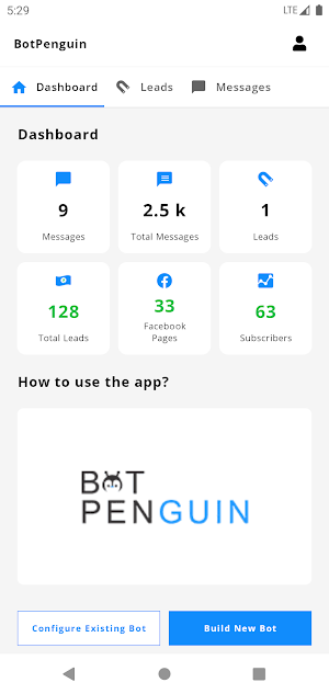 BotPenguin Live Chat Screenshot 2