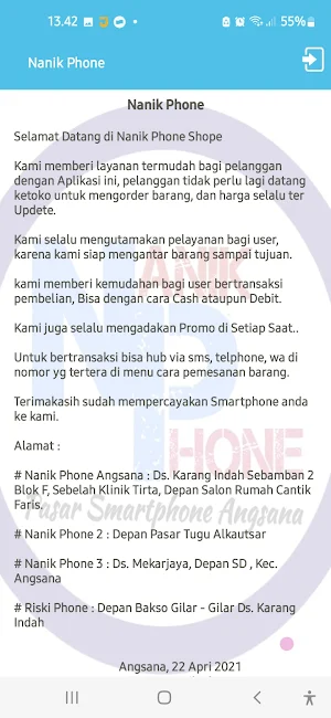 Nanik Phone Screenshot 1