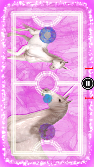 Princess Unicorn - Air Hockey Screenshot 0