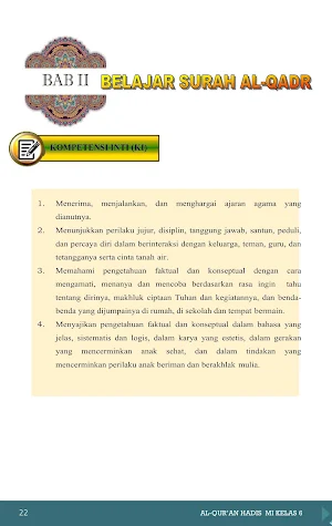 Al-Qur'an Hadis MI Klas 6 2020 Screenshot 3