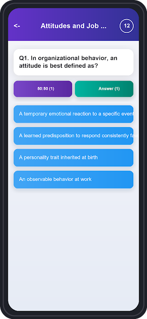 Organizational Behavior Trivia Screenshot 3
