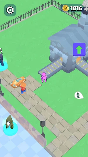 Creepy Idle: Tomb Park Tycoon Screenshot 2