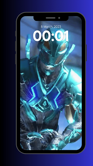 Blue Beetle Wallpaper 4K HD Screenshot 3
